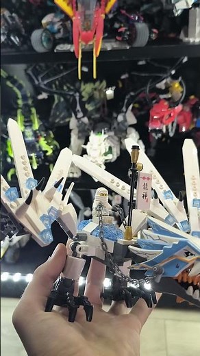The LEGO Ninjago Zane's Ice Dragon!!!