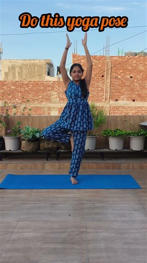 Improve your balance with Vrikshasana (Tree Pose)Simple yoga practice for better focus and stability