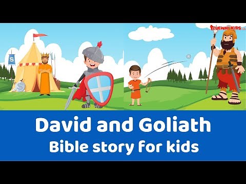 David and Goliath - Bible story for kids