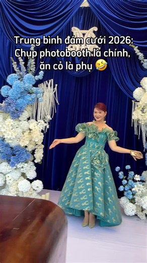 Photobooth đám cưới 2026: xu hướng chụp ảnh thay vì ăn cỗ