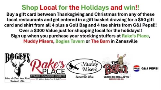 Buy local for the holidays and support local businesses! If you buy...