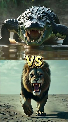 Savage Animal Battles ⚔️ Baboon 🦍 vs Lion 🦁 | Hyena 🐕 Crocodile 🐊 Rhino 🦏 #animalbattle #animals