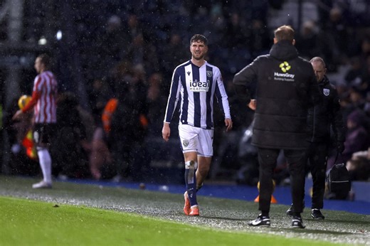 Chris Mepham injury timeline revealed as West Brom's defender woes not easing - but Eric Ramsay reveals optimism