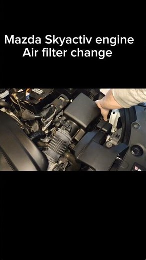Mazda CX5 Air Filter change #mazda #automobile #mazdacars #mazdacx5 #cabinefilter #skyactiv