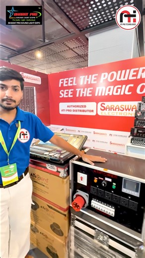 Brightening up the stage with Pearl 1024B Light Controller 💡✨ Unmatched precision, seamless control, and performance built for professionals showcased live at the Jaipur Expo! . . #ATIProTechnologies #Pearl1024B #LightingController #JaipurExpo #StageLighting #ProLighting #EventSetup #LightingInnovation #LightControllerIndia | Atipro Technologies