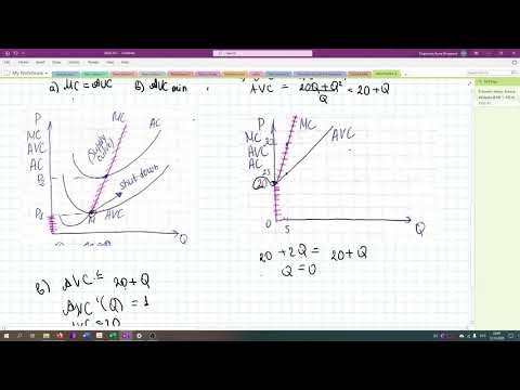 Microeconomics, exam preparation - pure competition