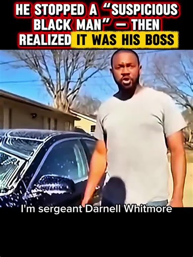 HE STOPPED A “SUSPICIOUS BLACK MAN” - THEN REALIZED IT WAS HIS BOSS #Foryou #treding #viral #us #news