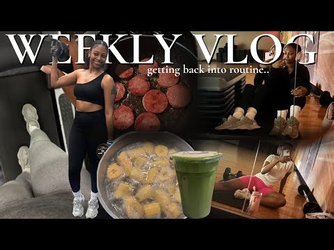 WEEKLY VLOG | Back to Routine ✨ Gym Days, Farmers Market, Self Care Reset & Shein Pop-Up Haul