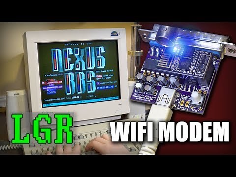 WiFi232 Wireless Modem: BBS Fun on Retro PCs!
