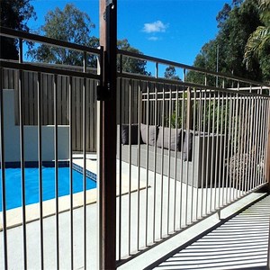 [Hot Item] Aluminum Pool Fence Metal Garden Fencing Security Swimming Safe Fence Panel Steel Pool Fencing