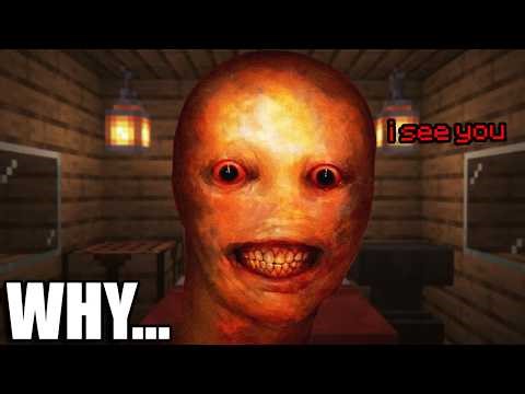 Every Time It Repeats My Voice, I Add Scarier Minecraft Horror Mods
