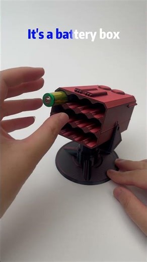 It's a rocket launcher? No....I have created many interesting things using 3D printing #3dprinting