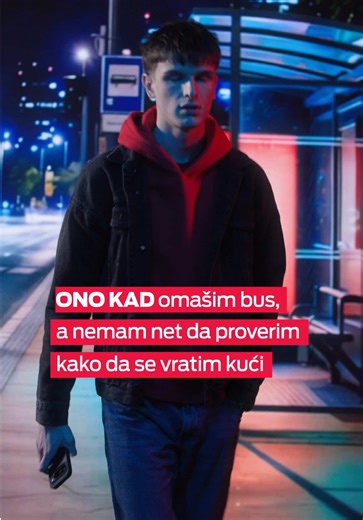 Kad sam ja bio tvojih godina, ja sam išao preko 7 polja kući i u školu... Ili tako nešto... Uz BIT postpejd tarifu dobijaš 30 GB 5G neta automatski Net BOOST nakon potrošnje. #mtsbit #mts #bit