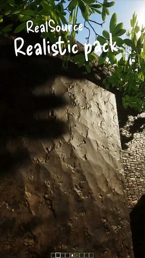 POM make Minecraft JAVA ultra realistic / DOWNLOAD texture pack: www.realsourcepack.com