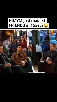 This HIMYM Scene sent FRIENDS fans into CHAOS💀😂 | Savage TV Moment #HIMYM #Friends #BarneyStinson