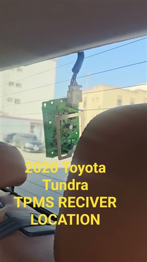 2020/TOYOTA TUNDRA TPMS RECIVER LOCATION/SMART KEY RECIVER LOCATION/