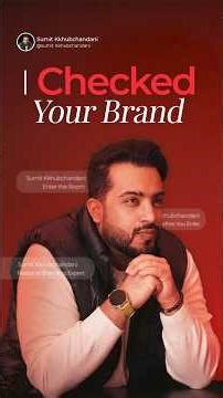 If I Audited Your Personal Brand, I’d Check This. #shorts #shortsfeed #personalbranding