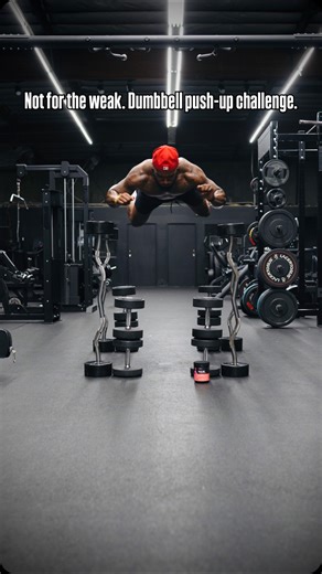 49 reactions · 3 comments | Explosive push-ups + dumbbell madness =...
