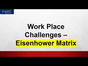 Stop Being Busy. Start Being Productive | Eisenhower Matrix