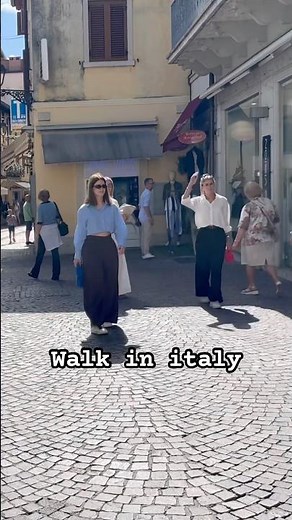 Walking in italy,