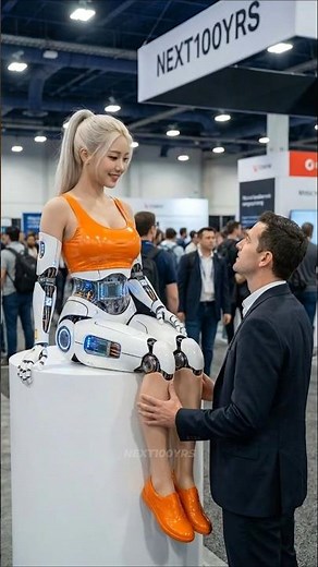 Future Tech: Hyper-Realistic Female Android #Next100yrs #Gynoid #futuretech