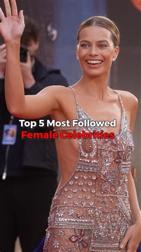 Top 5 Most Followed Female Celebrities in the world! 🌍✨#beyoncé #kyliejenner #selenagomez