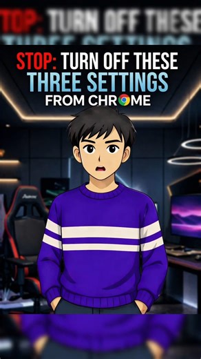 Turn Off These 3 Settings From Chrome...⚠️....#trending #instagramreels #instagood #tech