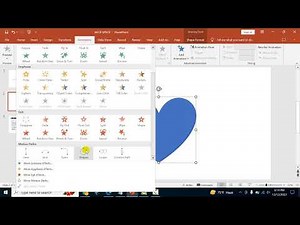 How to add trapezoid shapes effect to shape in PowerPoint