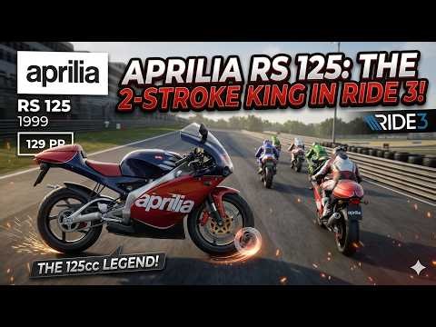 Ride 3 PC - Aprilia RS 125 1999: Insane Two-Stroke Sound & Gameplay