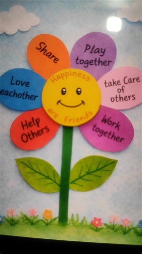 project class first #art flower project#short vidio