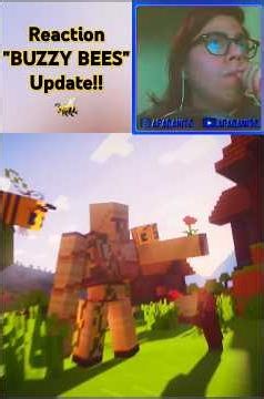 REACTION "BUZZY BEES" UPDATE!! 🐝 #Shorts