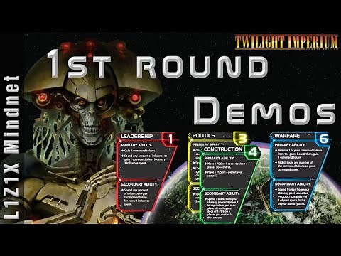 L1Z1X Mindnet - First round examples in Twilight Imperium 4