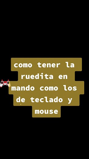 Configura Ruedita en Mando con Antimicro