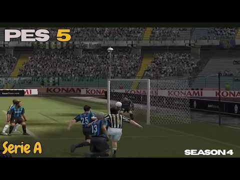PES 5 PC 📍 S3ri3 A 🔥Liga Italiana 🔥Season 04/01 Inter( PRO EVOLUTION SOCCER 5 ) GAMEPLAY #gaming