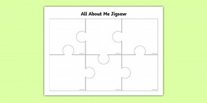 All About Me Puzzle