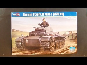 Kit Review: German Pzkpfw.II Ausf. J (VK16.01), Hobby Boss