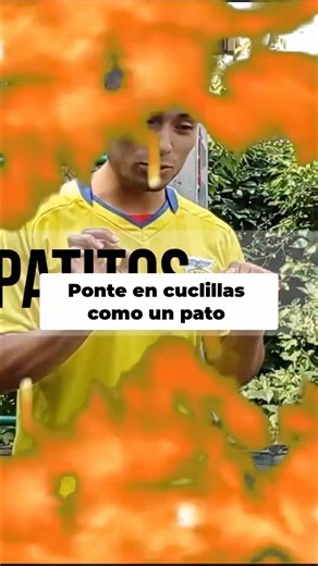 Ejercicio 'Patitos' ¡Piernas Fuertes!