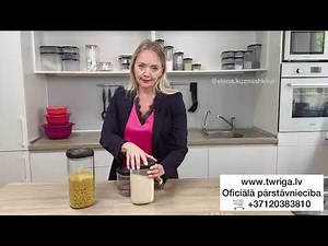 Tupperware Twist&Fresh. Training on how to use it.