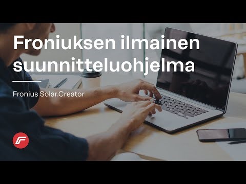 Froniuksen ilmainen suunnitteluohjelma, Fronius Solar.Creator