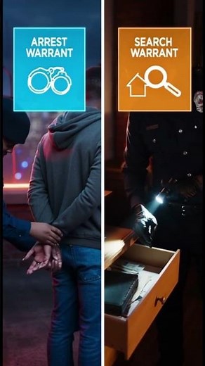 Do You Know the Difference Between a Search Warrant and an Arrest Warrant?