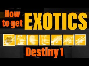 Fastest Way to Get Exotics in Destiny 1