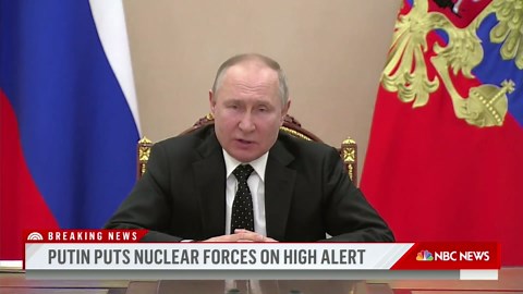 Putin puts nuclear deterrent forces on 'high alert' amid spiraling tensions over Ukraine