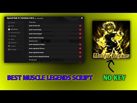 [New ✨] Muscle Legends 💪 Best Script | Works On All Executors 🎯