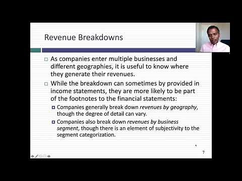 Session 2: The Income Statement