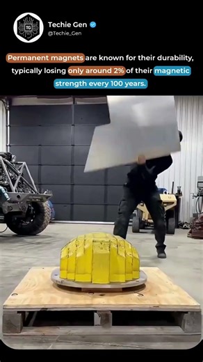 This magnet could outlive you—and still work 🧲⏳⚡