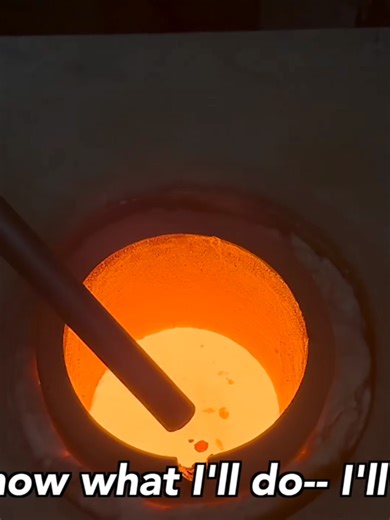 Experience the Beauty of a Melting $65,000 Gold Bar