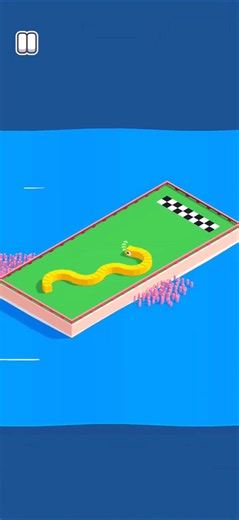 Snek Left - Staight Forward | Level 1 Walkthrough & Solution 🐍🧩 #Shorts