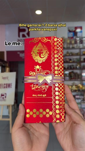 Custom Nepali Wedding Invitations for Your Special Day