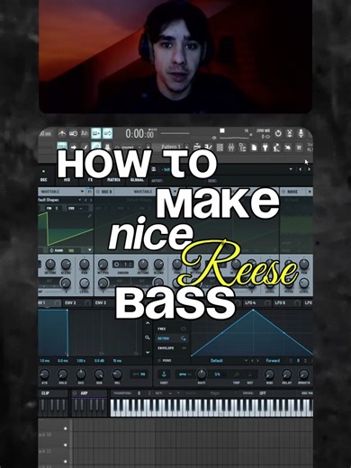 How to make nice REESE BASS #reesebass #musicproduction #tutorial #serum #reesebasstutorial