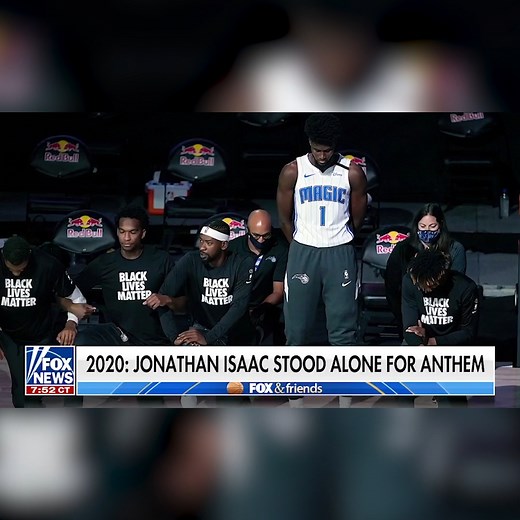 88K views · 713 reactions | WHY I STAND: NBA Star Johnathan Isaac Stood for The Nation Anthem While The Rest Of His Team Knelt | Daily Wire | Facebook